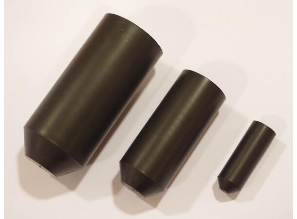 TF EH endehette  14/4 60mm  Sort Krympegods